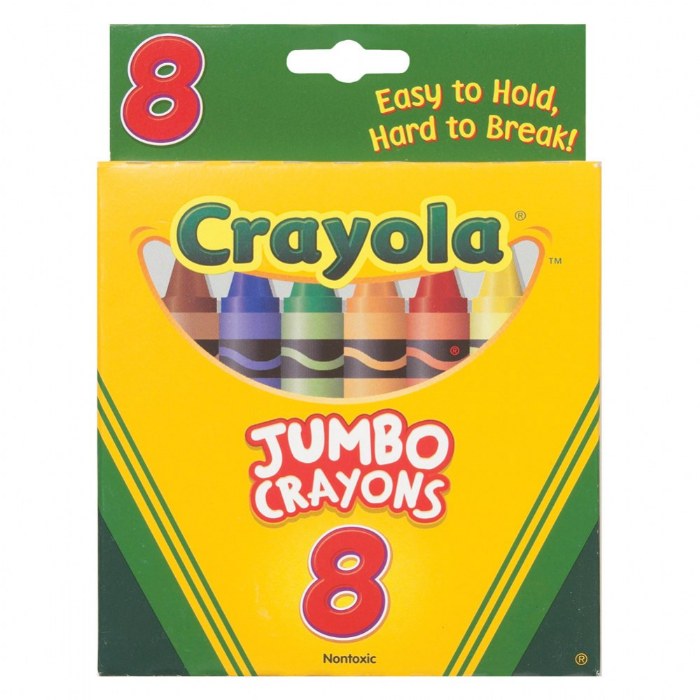 Alternate Image #1 of Crayola&reg; 8-Count Crayons - Jumbo - So Big Size - 12 Boxes