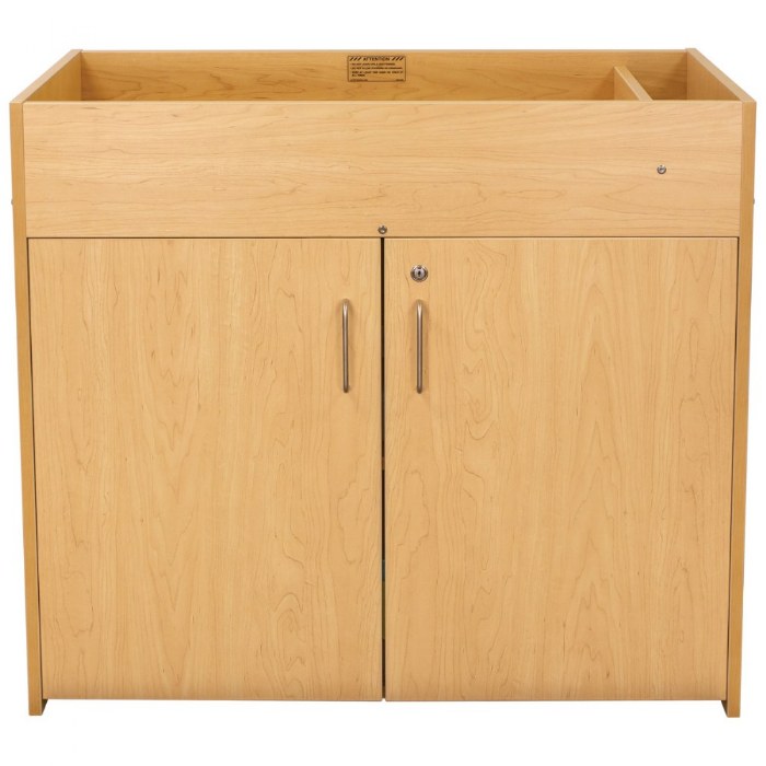 Alternate Image #1 of Changing Table with Doors