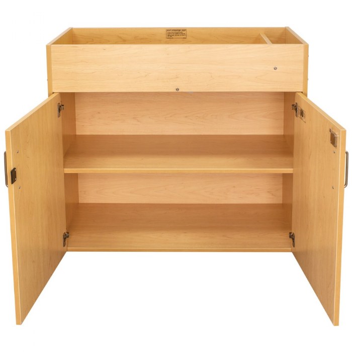 Alternate Image #1 of Changing Table with Doors