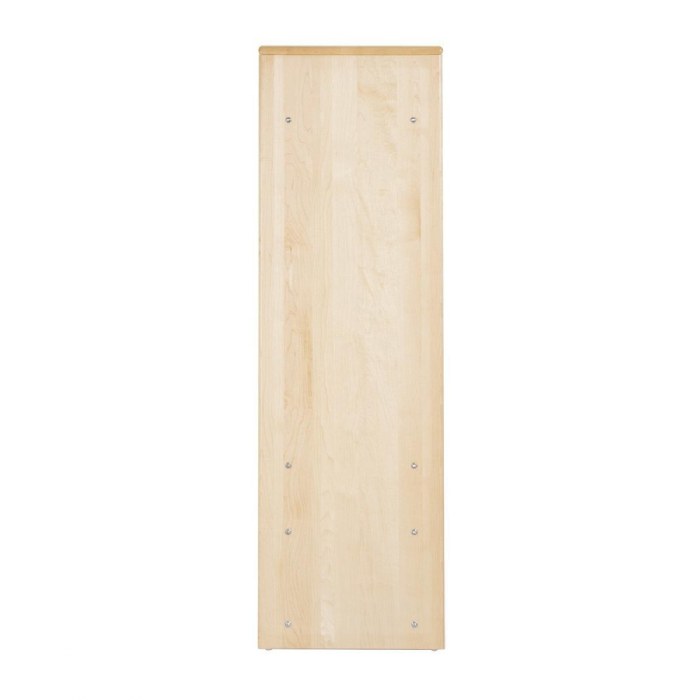Alternate Image #1 of Premium Solid Maple 5-Section Coat Locker