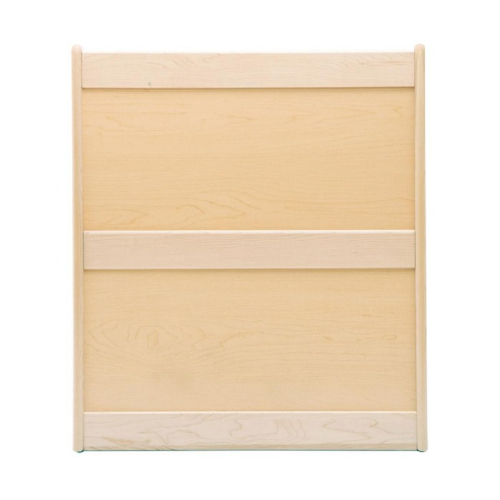 Alternate Image #1 of Premium Solid Maple Small 24" Wide 5-Shelf Book Display