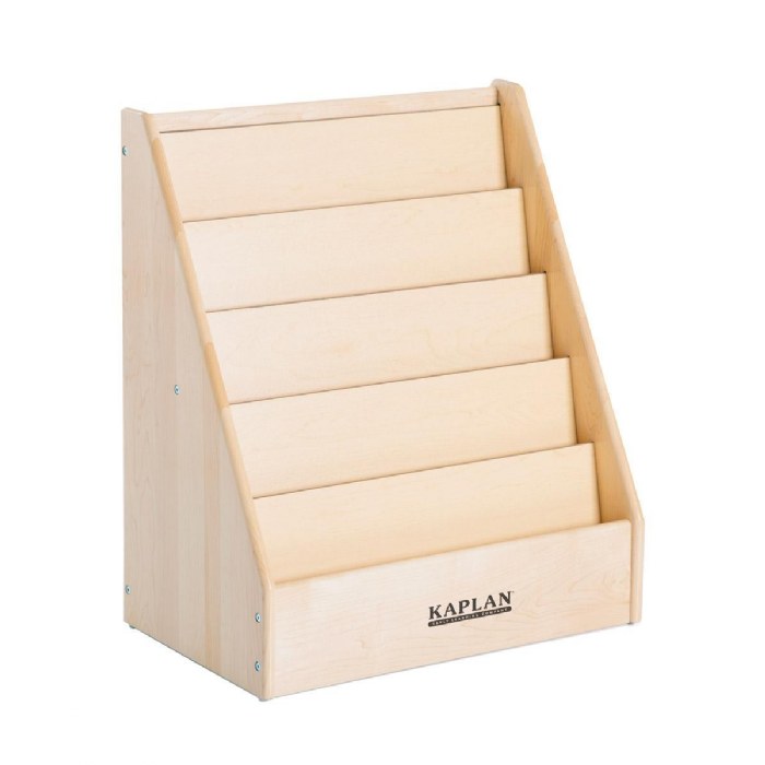 Primary Image of Premium Solid Maple 5-Shelf Book Display