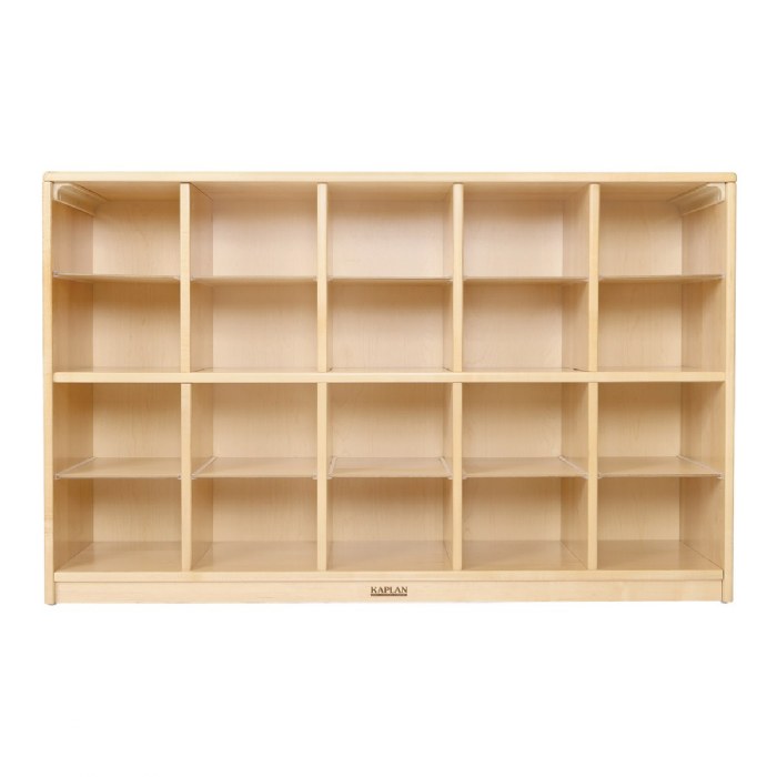 Alternate Image #1 of Premium Solid Maple 20-Bin Storage