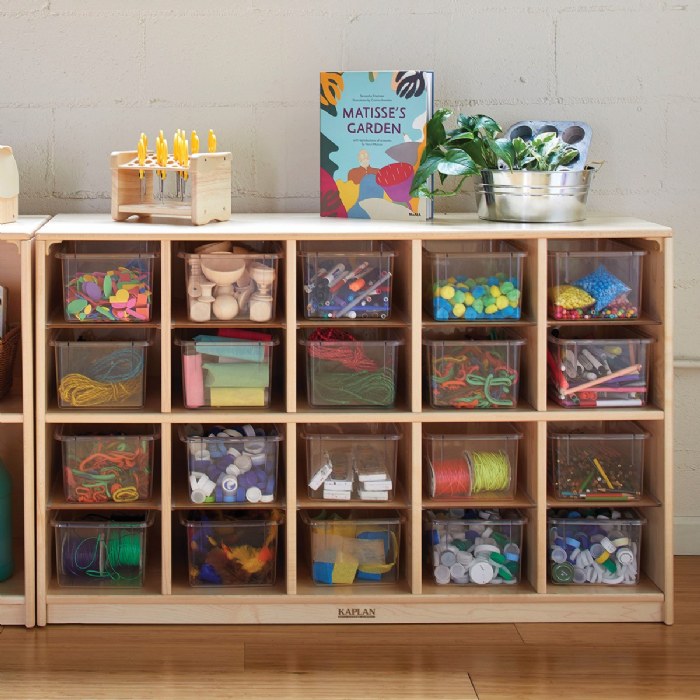 Alternate Image #1 of Premium Solid Maple 20-Bin Storage