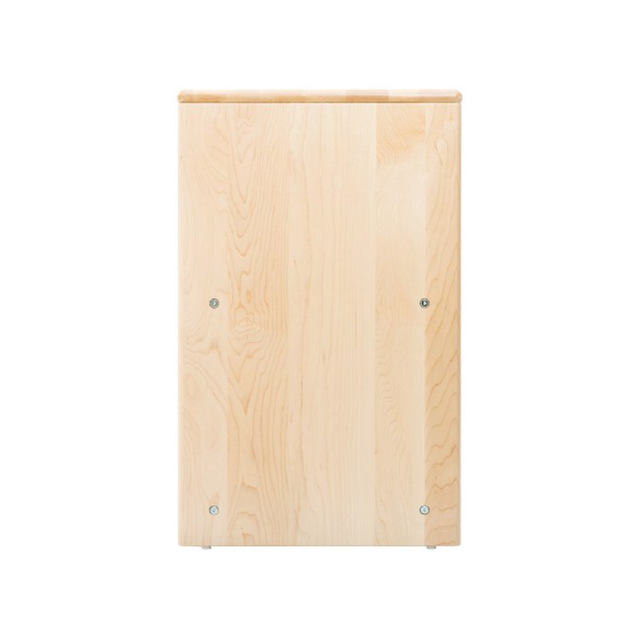 Alternate Image #1 of Premium Solid Maple Toddler 5-Compartment Storage Unit - Acrylic Back