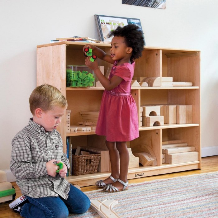 Alternate Image #1 of Premium Solid Maple Multipurpose Shelf Storage