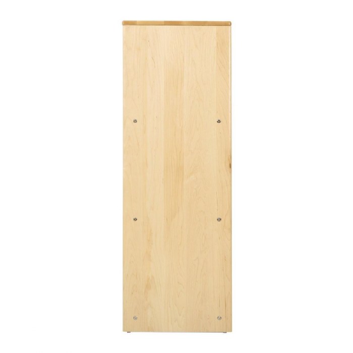 Alternate Image #1 of Premium Solid Maple 3-Shelf Storage