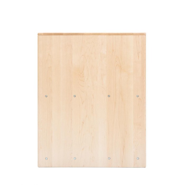 Alternate Image #1 of Premium Solid Maple Preschool Mobile Storage Island