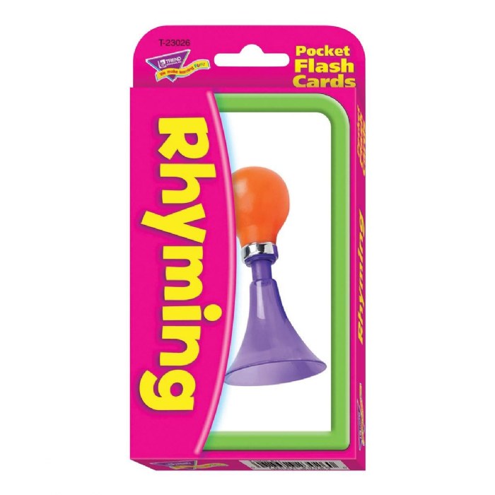 Alternate Image #1 of Rhyming Flash Cards