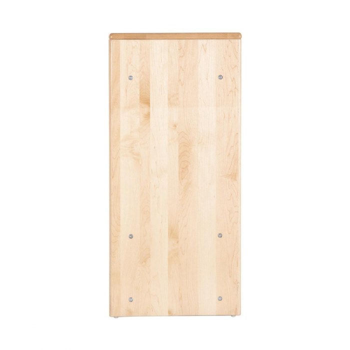 Alternate Image #1 of Premium Solid Maple 4-Section Toddler Locker