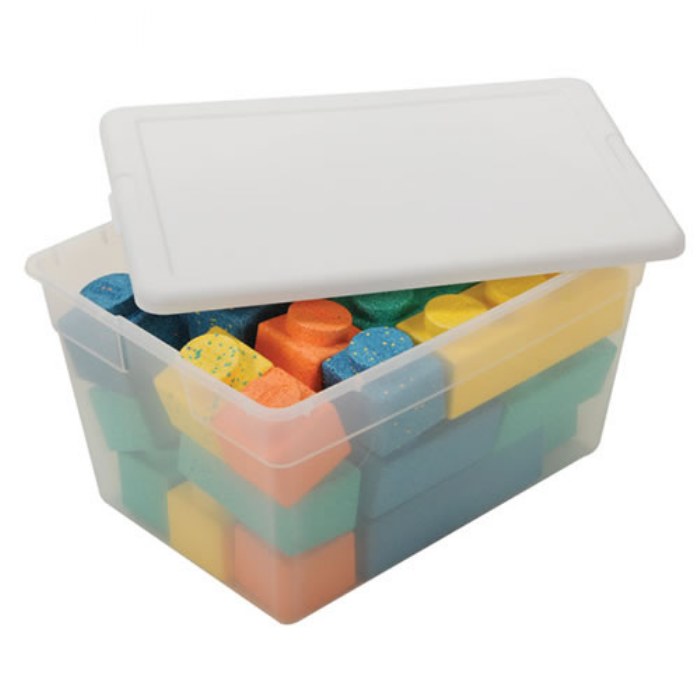 Alternate Image #1 of 56 Quart Clear Storage Box