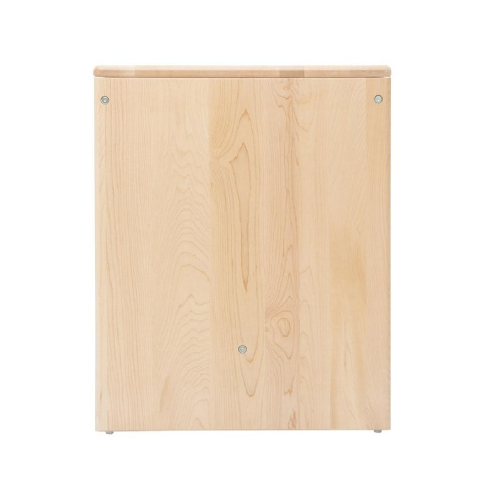 Alternate Image #1 of Premium Solid Maple Student Desk - 22" Height