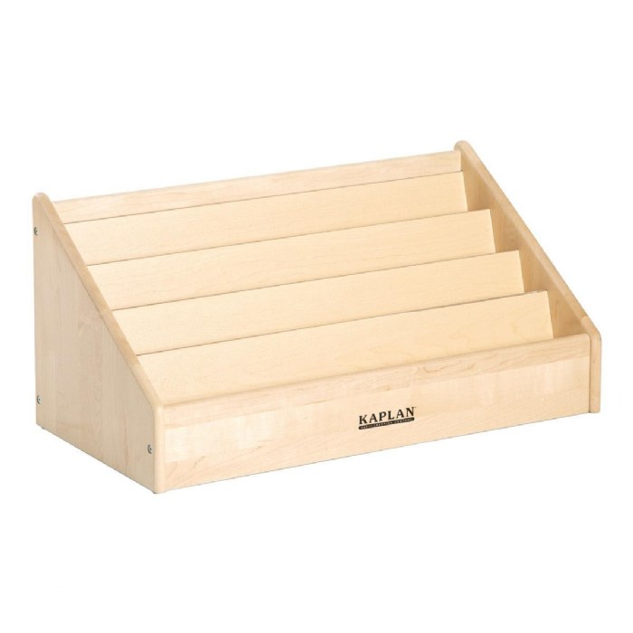 Primary Image of Premium Solid Maple Toddler Book Display