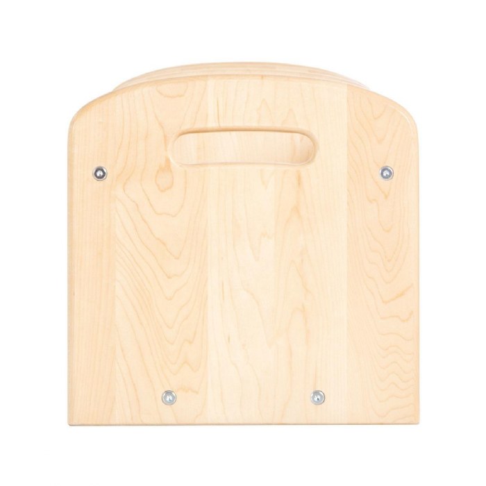 Alternate Image #1 of Premium Solid Maple Tot Explorer Storage