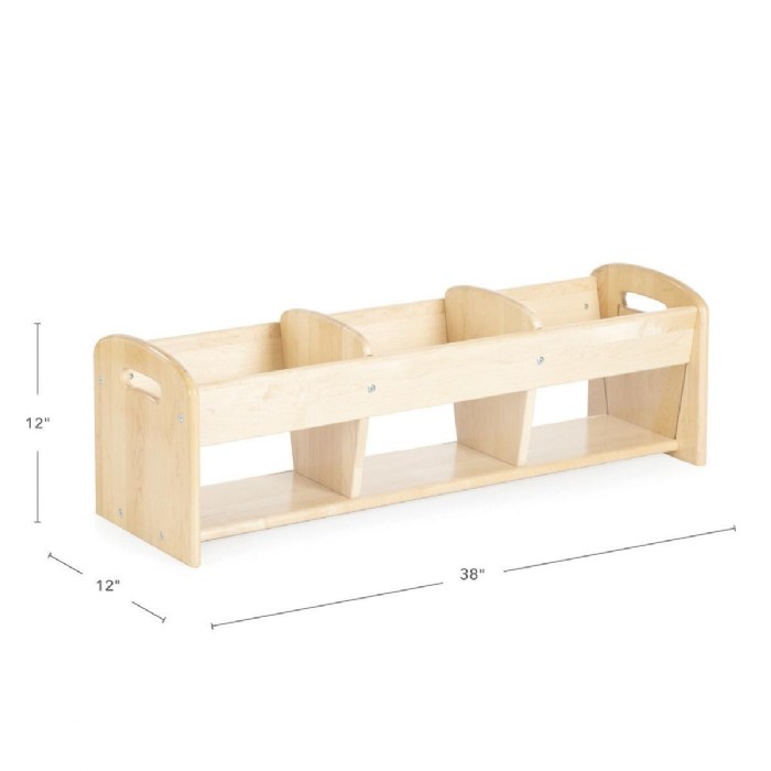 Alternate Image #1 of Premium Solid Maple Tot Explorer Storage