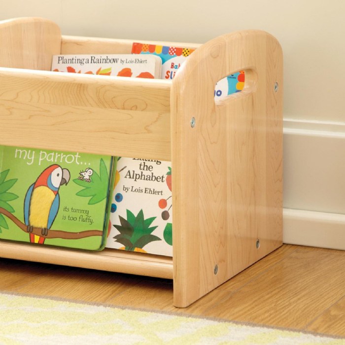 Alternate Image #1 of Premium Solid Maple Tot Explorer Storage