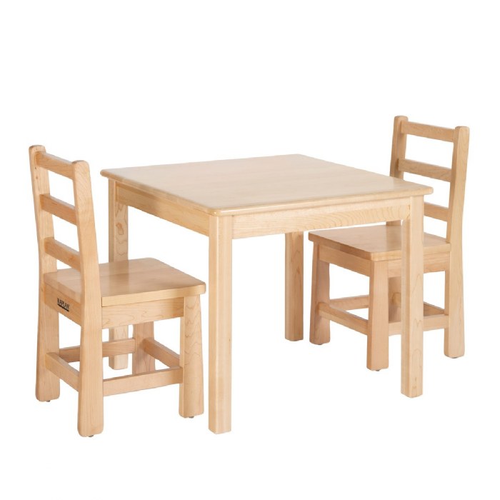 Primary Image of Premium Solid Maple Table & Chair Set