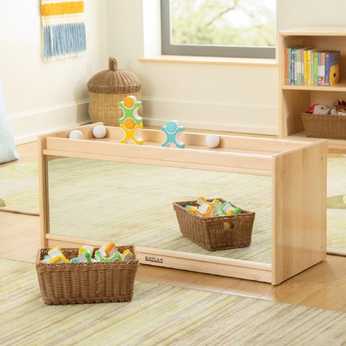 Alternate Image #1 of Premium Solid Maple Toddler Pull-Up Storage