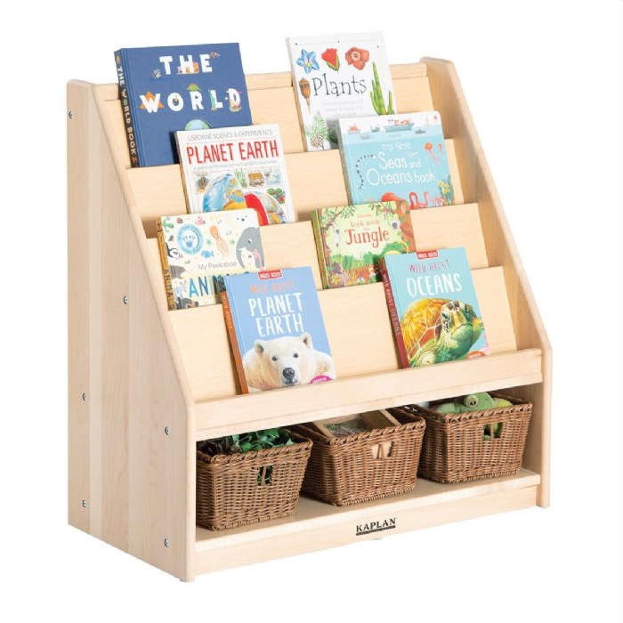 Alternate Image #1 of Premium Solid Maple Book Display