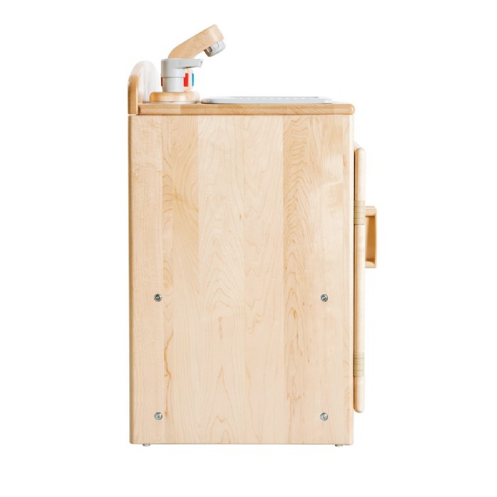 Alternate Image #1 of Premium Solid Maple Kitchen Sink