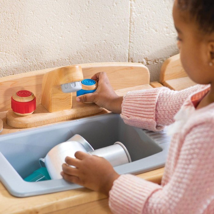 Alternate Image #1 of Premium Solid Maple Kitchen Sink