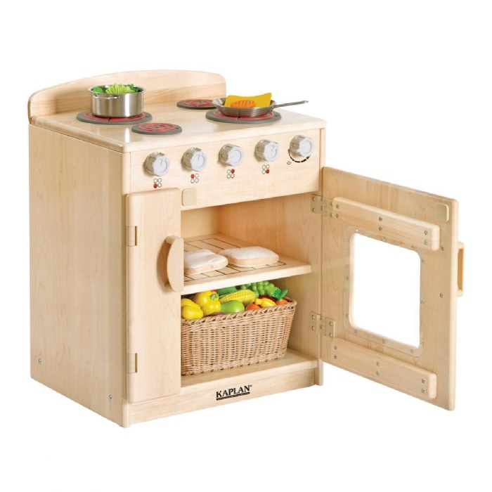 Alternate Image #1 of Premium Solid Maple Kitchen Range