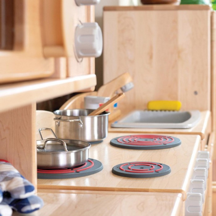 Alternate Image #1 of Premium Solid Maple Kitchen Range