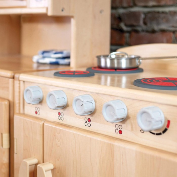 Alternate Image #1 of Premium Solid Maple Kitchen Range