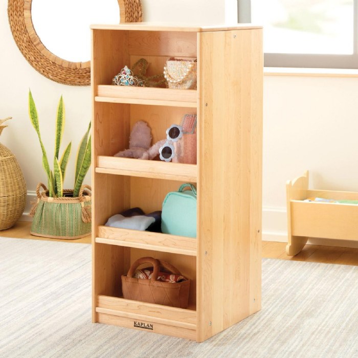 Alternate Image #1 of Premium Solid Maple Dress-Up Center with Mirror