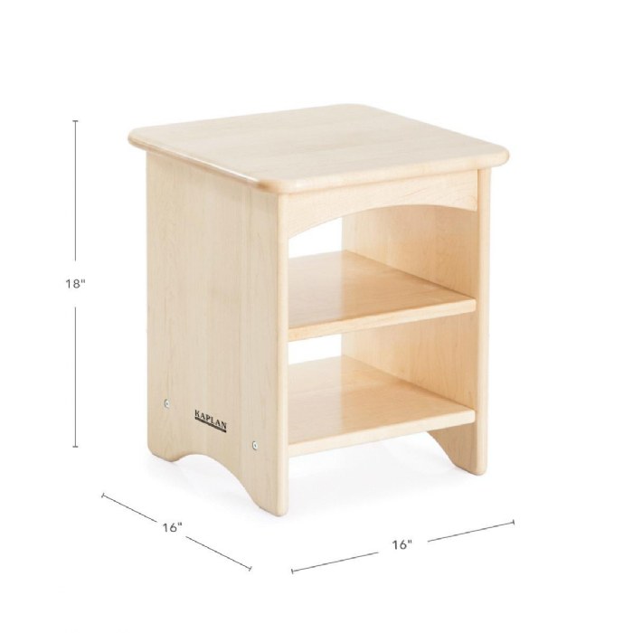 Alternate Image #1 of Premium Solid Maple End Table