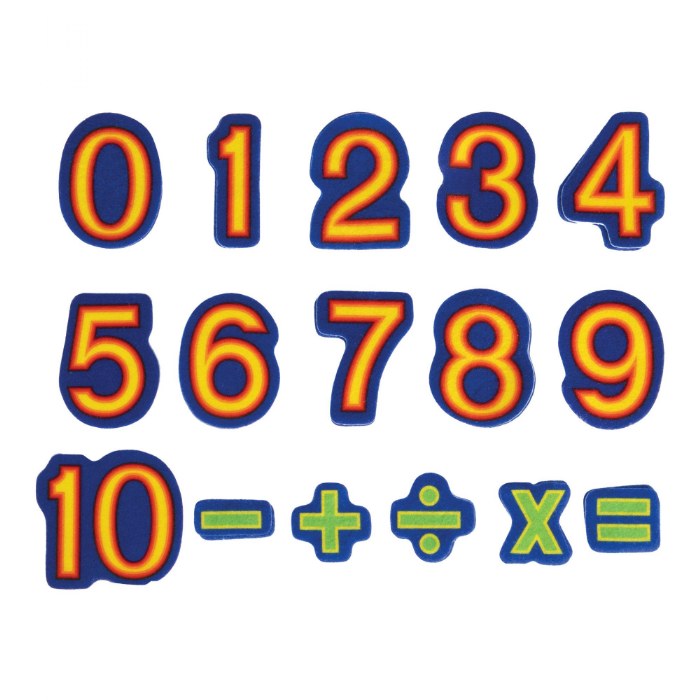 Primary Image of My First Numbers Felt Set - 32 Pieces