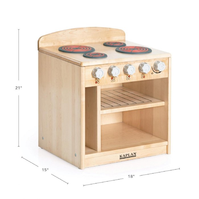 Alternate Image #1 of Premium Solid Maple Toddler Range