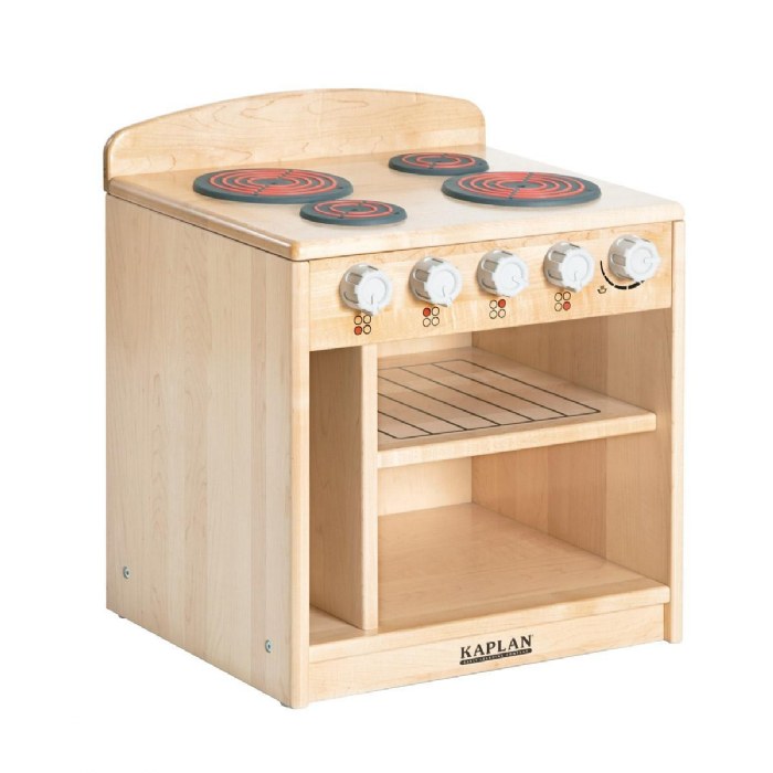 Alternate Image #1 of Premium Solid Maple Toddler Kitchen Units - Set of 3