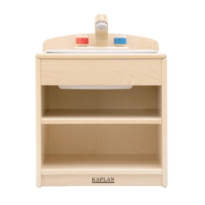 Alternate Image #1 of Premium Solid Maple Toddler Sink