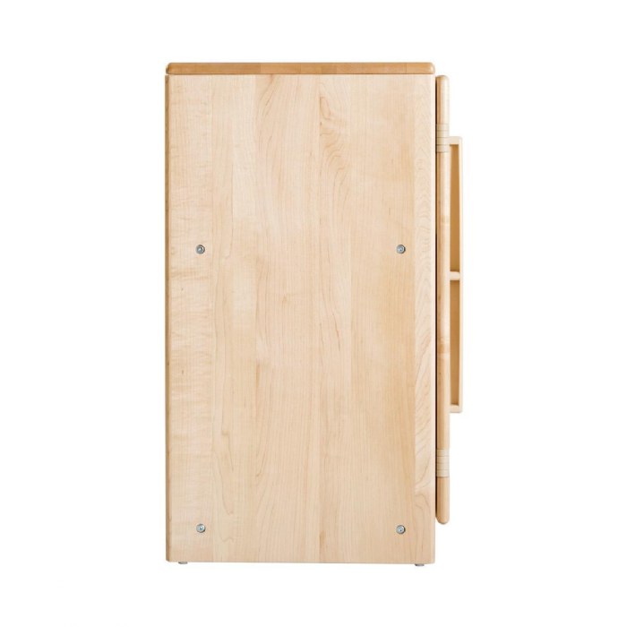 Alternate Image #1 of Premium Solid Maple Toddler Refrigerator