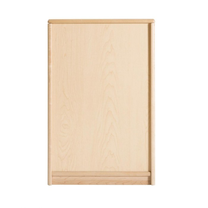 Alternate Image #1 of Premium Solid Maple Toddler Refrigerator