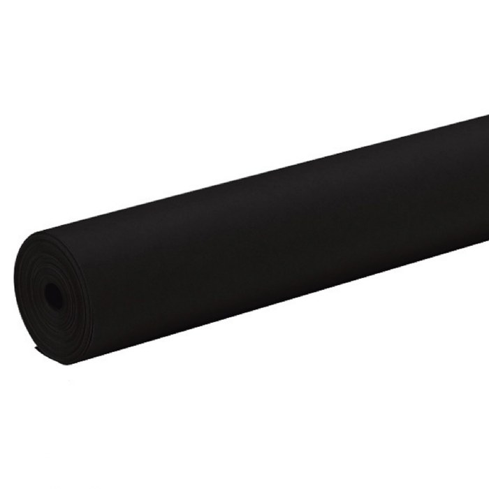 Primary Image of 48" x 200' ArtKraft&reg; Duo-Finish&reg; Roll - Black