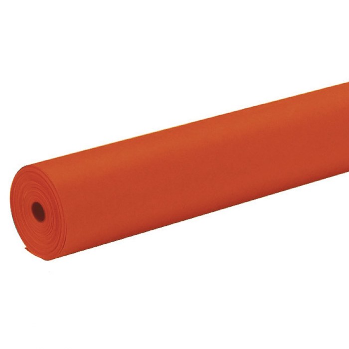 Primary Image of 48" x 200' ArtKraft&reg; Duo-Finish&reg; Roll - Orange
