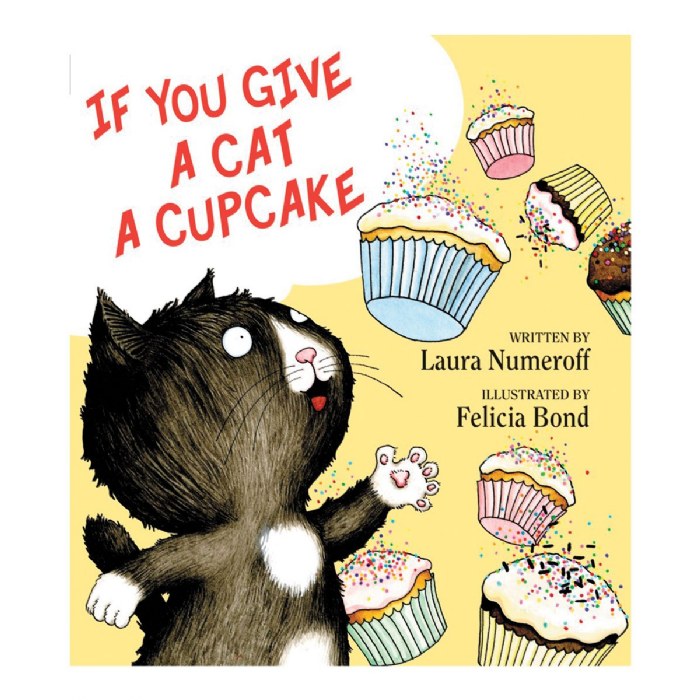 Primary Image of If You Give a Cat a Cupcake - Hardback Book