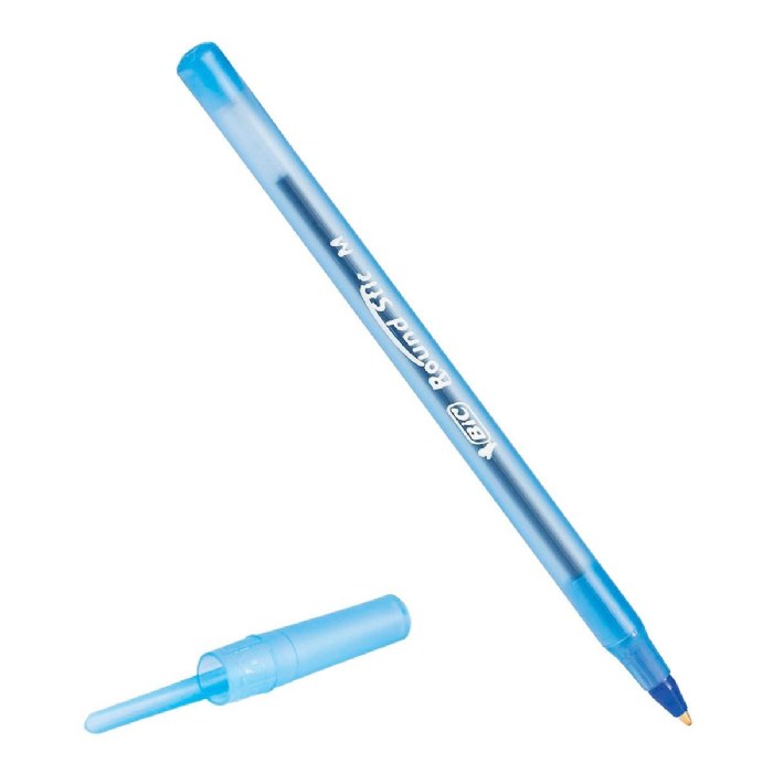 Primary Image of Medium Point Ballpoint Pens - Blue - 12 per Pack