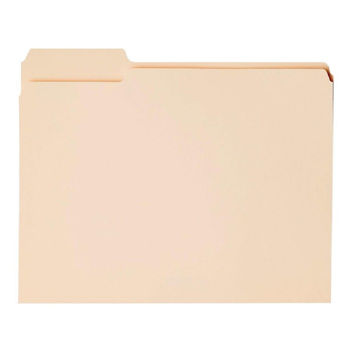 Alternate Image #1 of Manilla File Folders - 100 per Box