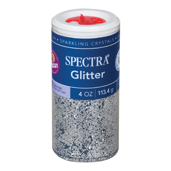 Primary Image of Spectra Glitter - Silver - 4 ounces