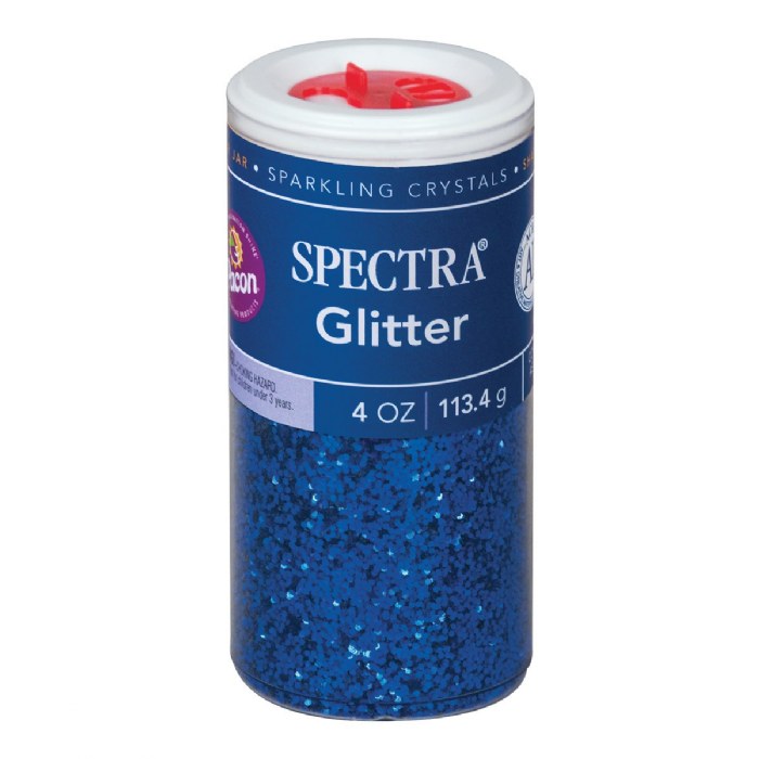 Primary Image of Spectra Glitter - Blue - 4 ounces