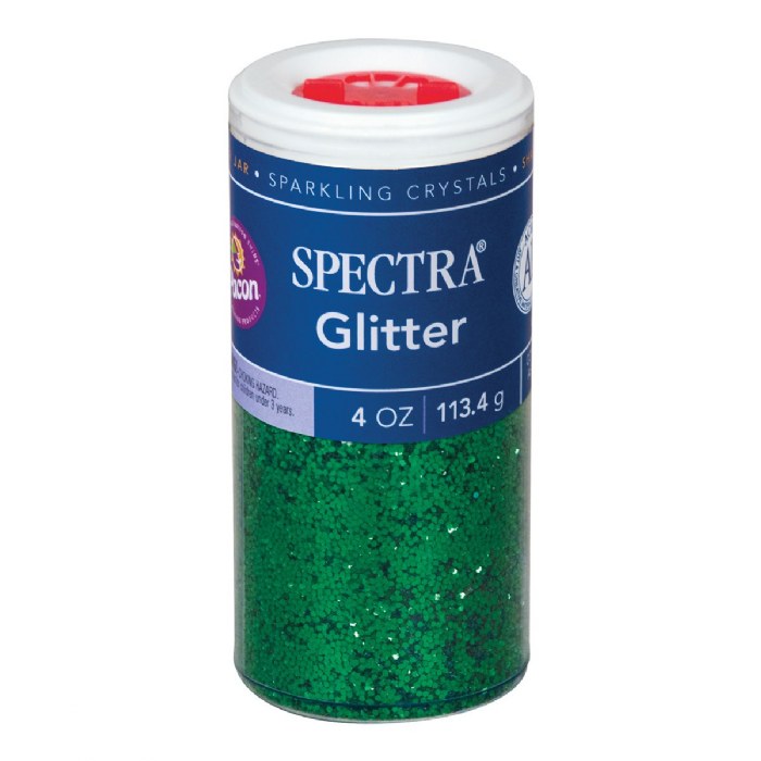 Primary Image of Spectra Glitter - Green - 4 ounces