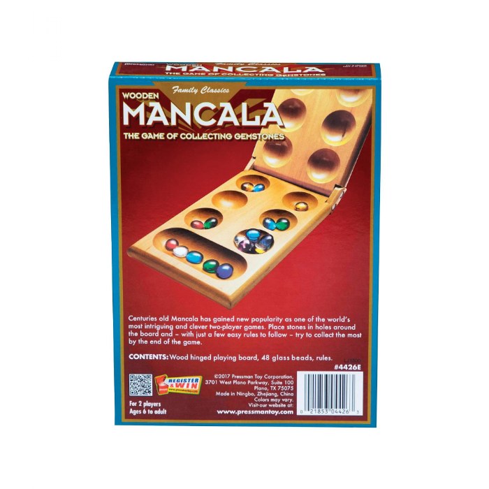 Alternate Image #1 of Folding Mancala Set