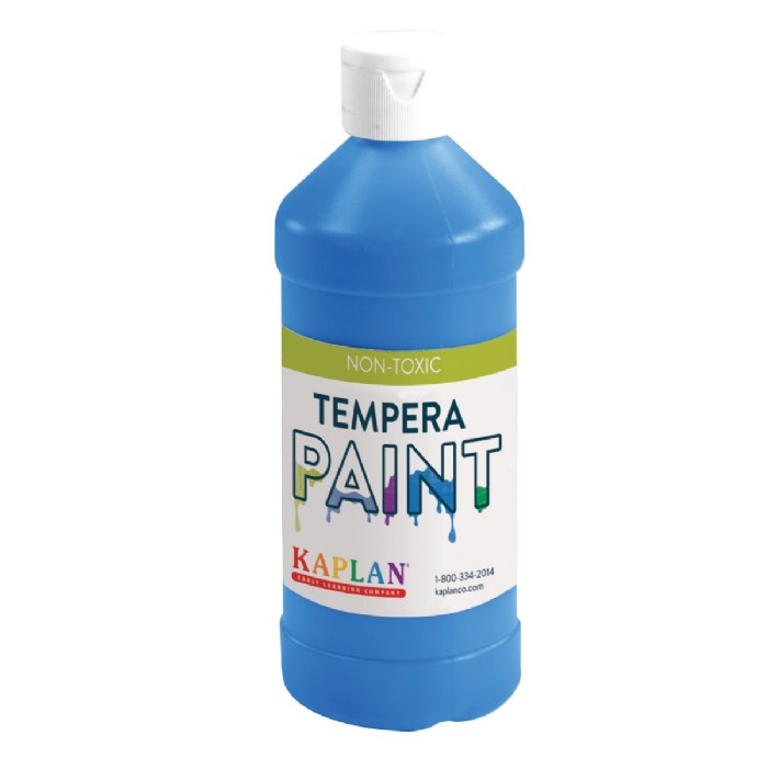 Primary Image of Kaplan Kolors Tempera Paint - 16 oz. Blue