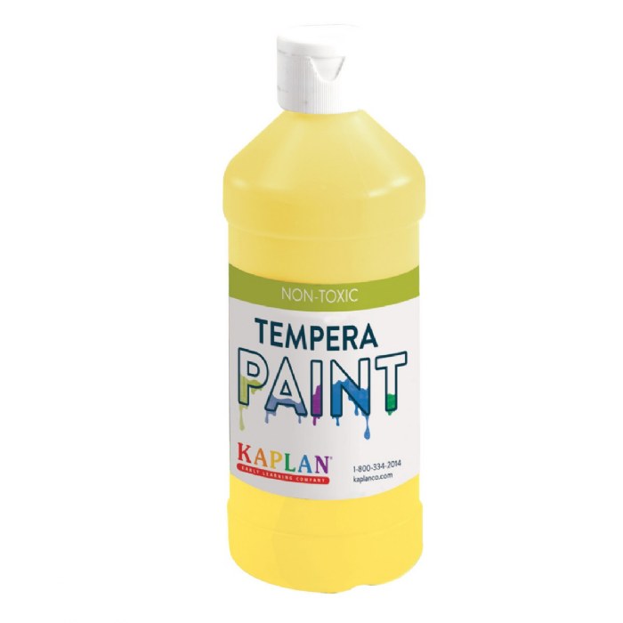 Primary Image of Kaplan Kolors Tempera Paint - 16 oz. Yellow