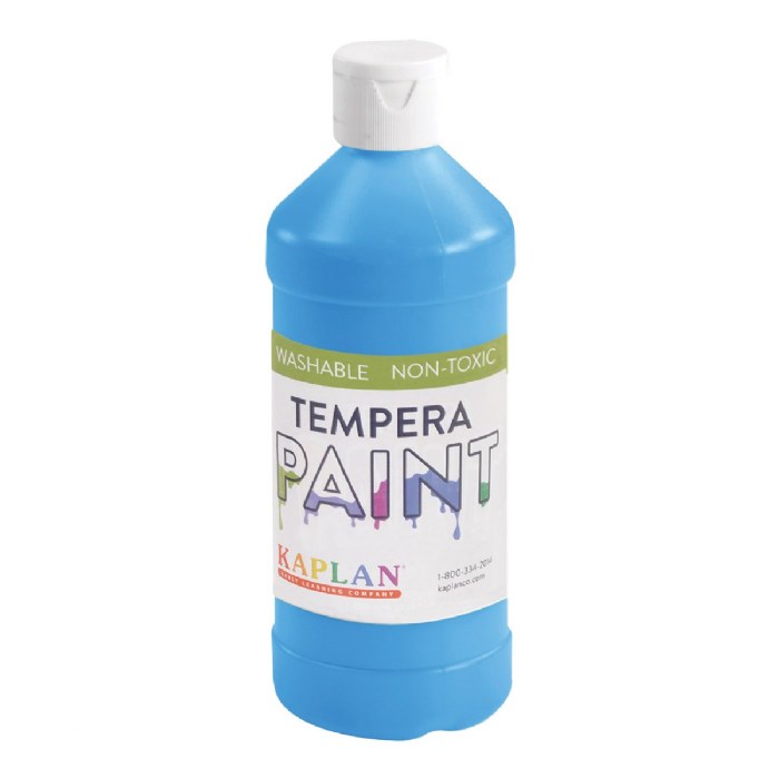 Primary Image of Kaplan Fluorescent Tempera Paint - Neon Blue
