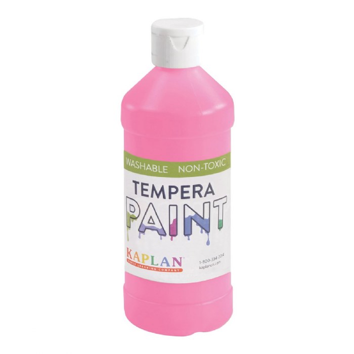 Primary Image of Kaplan Fluorescent Tempera Paint - Neon Pink