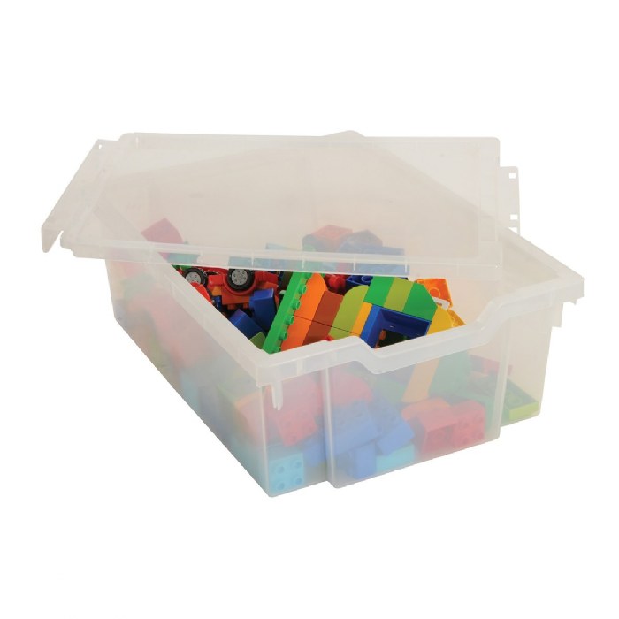 Primary Image of Clear Gratnell Storage Tray 6" Deep